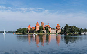 کاخ Trakai لیتونی