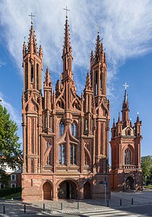 کلیسای St Anne ویلنیوس- لیتوانی