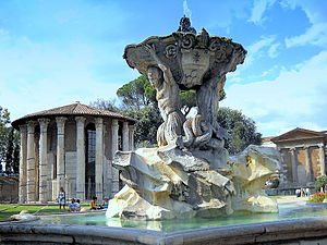 آب نمای Tritoni رم- ایتالیا