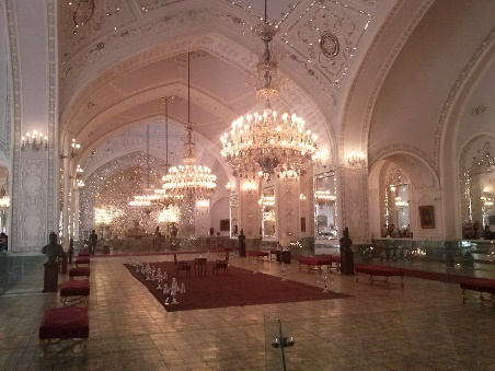 تالار اصلی کاخ گلستان- تهران