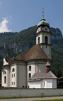 کلیسای Glarus سوئیس