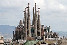 کلیسای Sagrada Familia بارسلون- اسپانیا