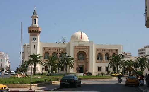 ساختمان hotel de ville تونس