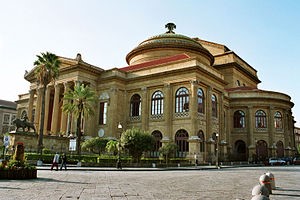 سالن اپرای پالرمو- سیسیل- ایتالیا