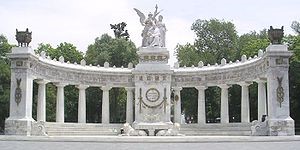 بنای یادبود Benito مکزیکوسیتی- مکزیک