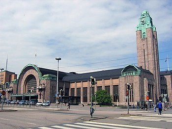 ایستگاه قطار هلسینکی- فنلاند