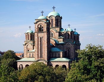 کلیسای سنت مارک- بلگراد- صربستان