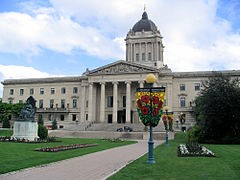 ساختمان دولتی Manitoba کانادا
