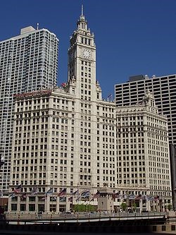 ساختمان Wrigley شیکاگو- امریکا