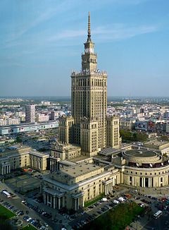 ساختمان فرهنگ و دانش- ورشو- لهستان